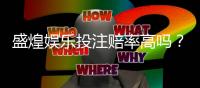 盛煌娱乐投注赔率高吗?深度解析平台优势与真实回报率