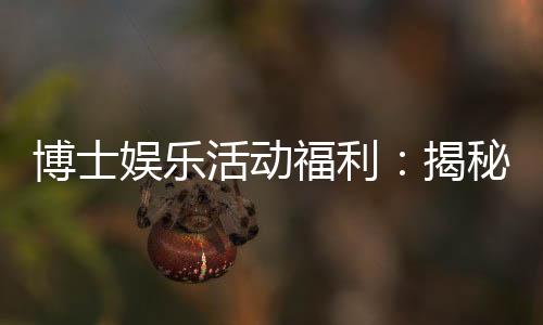 博士娱乐活动福利:揭秘博士专属的高端娱乐特权与福利
