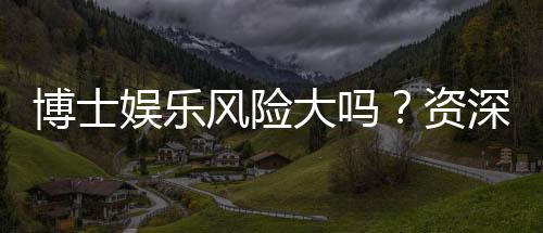 博士娱乐风险大吗?资深玩家揭秘真实体验与防坑指南