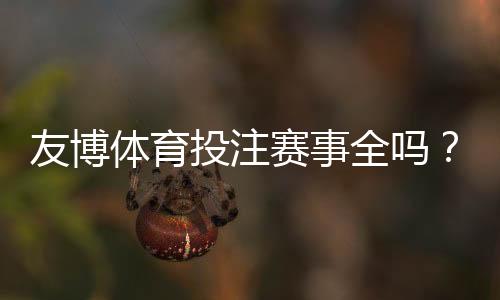 友博体育投注赛事全吗?平台覆盖范围、热门联赛与投注玩法全解析