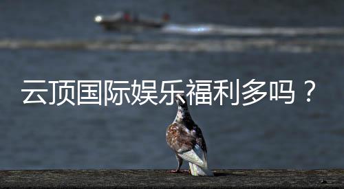 云顶国际娱乐福利多吗?揭秘高额彩金与独家优惠活动