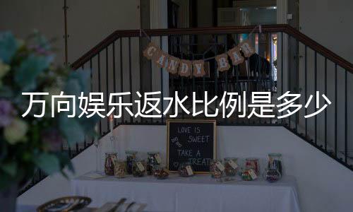 万向娱乐返水比例是多少？揭秘高返水福利与实战技巧