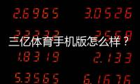三亿体育手机版怎么样?真实体验评测、功能亮点与安全性分析