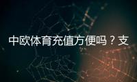 中欧体育充值方便吗?支付渠道、到账速度与安全性全面解析