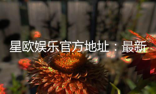 星欧娱乐官方地址:最新官网入口及安全登录指南