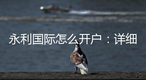 永利国际怎么开户：详细步骤分享