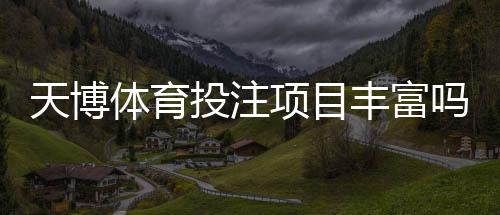 天博体育投注项目丰富吗?新手必看:项目清单与玩法详解