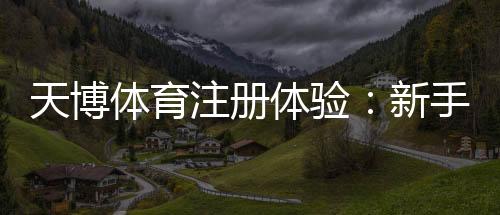 天博体育注册体验:新手注册流程、账号安全与常见问题详解