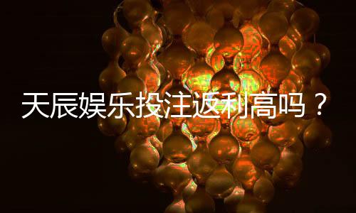 天辰娱乐投注返利高吗?玩家亲测返利比例与优惠解析