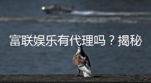富联娱乐有代理吗?揭秘代理加盟条件与流程