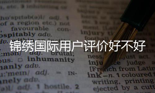 锦绣国际用户评价好不好?深度解析用户体验