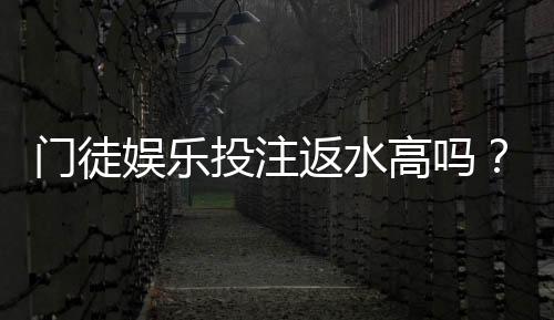 门徒娱乐投注返水高吗？揭秘高返水福利与实战技巧