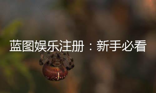 蓝图娱乐注册:新手必看的快速开户与游戏攻略