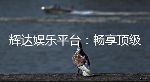 辉达娱乐平台:畅享顶级电子游艺的非凡体验