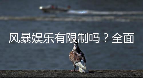 风暴娱乐有限制吗?全面解析平台规则与玩法限制