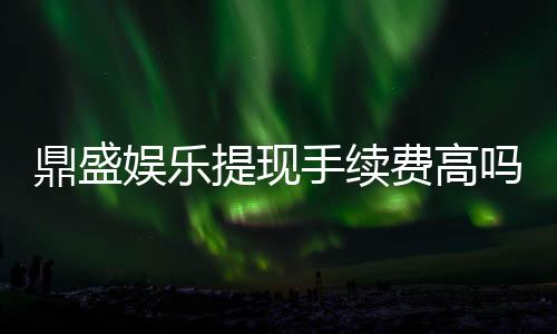鼎盛娱乐提现手续费高吗:解析用户疑问