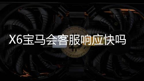 X6宝马会客服响应快吗?实测体验与高效服务解析